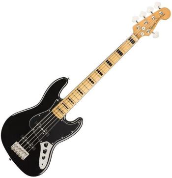 Fender Squier Classic Vibe '70s Jazz Bass V MN Black 5-strunová basgitara