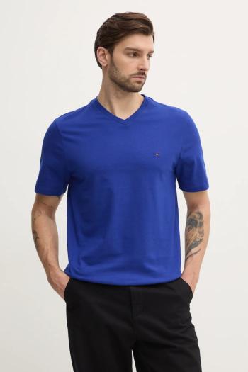 Bavlnené tričko Tommy Hilfiger pánske, jednofarebné, MW0MW39249