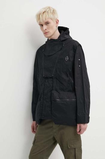 Bavlnená bunda A-COLD-WALL* Cargo Storm Jacket čierna farba, prechodná, ACWMO254