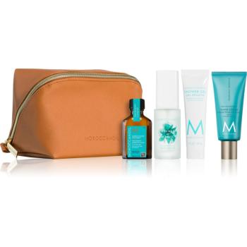 Moroccanoil Body cestovná sada na telo a vlasy (aqua) 4 ks