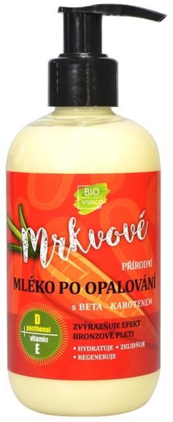 VIVACO Mrkvové mlieko po opaľovaní s betakaroténom 250 ml