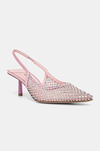 Lodičky Le Silla Chanel Gilda ružová farba, 2299U060P1PPSAS360