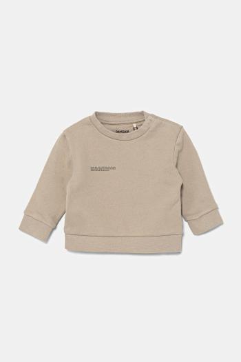 Mikina Pangaia BABY 365 MIDWEIGHT SWEATSHIRT béžová farba, jednofarebná, 10000655