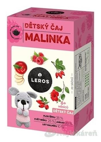 LEROS DETSKÝ ČAJ MALINKA 20x2g (40g)