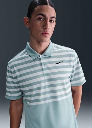 Nike Dri-Fit Victory+ Blocked Mens Ocean Cube/Black M Polo košeľa