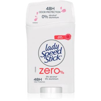 Lady Speed Stick Zero Fresh Rose Petals tuhý deodorant bez obsahu hliníkových solí 40 g