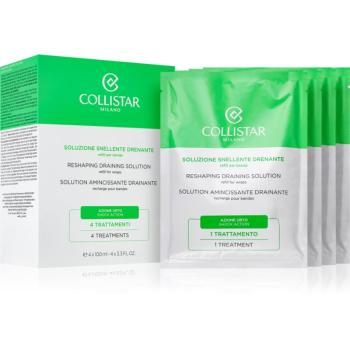 Collistar Reshaping Draining Solution Refill For Wraps termoaktívne bandáže proti celulitíde náhradná náplň 4x100 ml