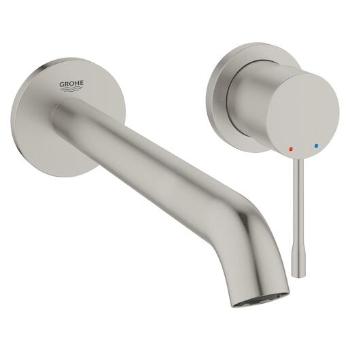 Umývadlová batéria GROHE Essence New bez podomietkového telesa supersteel 19967DC1
