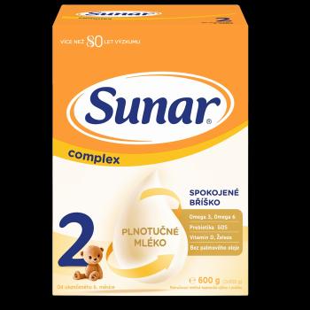 SUNAR Complex 2 následná dojčenská mliečna výživa 600 g