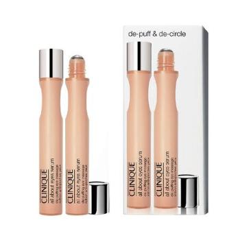 Clinique Set de seruri revigorante pentru ochi All About Eyes Serum 2 x 15 ml