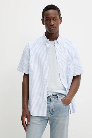 Bavlnená košeľa Levi's voľný strih, s golierom button-down, A9161