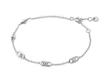 Michael Kors Strieborný dámsky náramok Astor Link MKC173600040