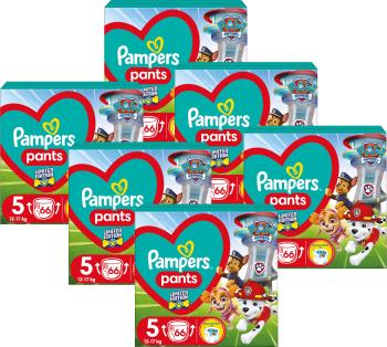 PAMPERS Active Baby Pants Paw Patrol Plienky nohavičkové vel. 5, 66 ks