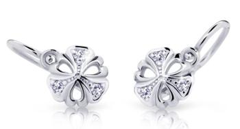 Cutie Diamonds Detské náušnice z bieleho s diamantmi C2230-10-10-X-2-D