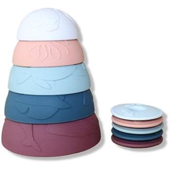 Jellystone Designs Silikónové stohovacie tégliky zemité (9343900009201)