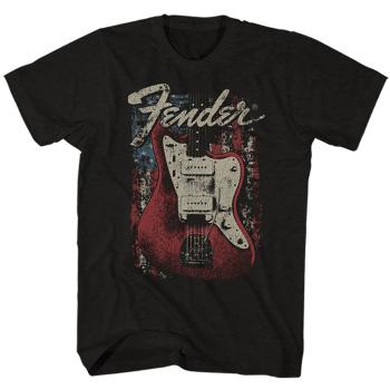 Fender tričko Distressed Guitar  one_size