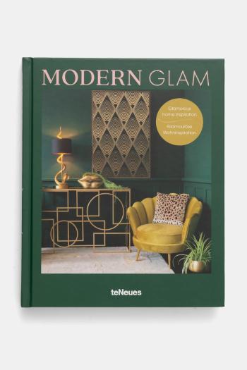 Kniha home & lifestyle Modern Glam by Claire Bingham, English zelená farba