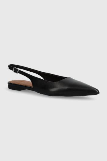 Kožené balerínky Vagabond Shoemakers HERMINE HERMINE čierna farba, s otvorenou pätou, 5733-101-20