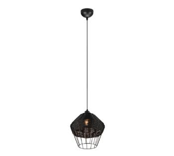 Závesné osvetlenie Reality Borka čierna R31261902