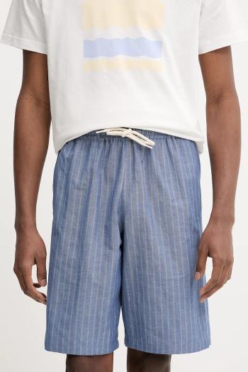 Šortky s prímesou ľanu A.P.C. short paul COHFW.H10205