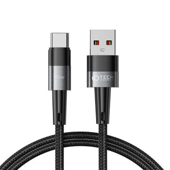 TECH-PROTECT ULTRABOOST 100cm Kábel USB / USB Typ-C 66W čierny