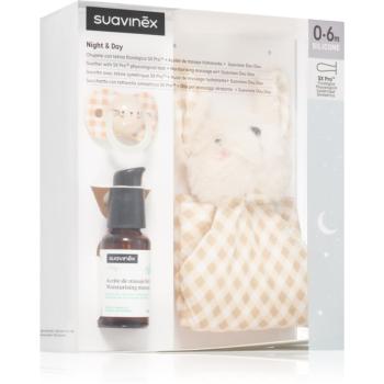 Suavinex Night & Day Gift Set darčeková sada pre bábätká Cream Lion