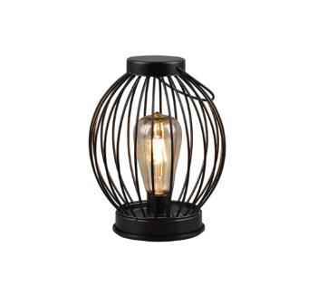 LED stolová lampa Reality Merida čierna R54036132