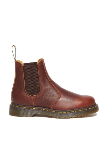 Topánky chelsea Dr. Martens 2976 Ambassador hnedá farba, DM31987253