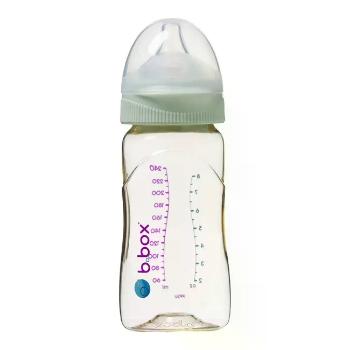 B.BOX Antikoliková dojčenská fľaša zelená 240 ml