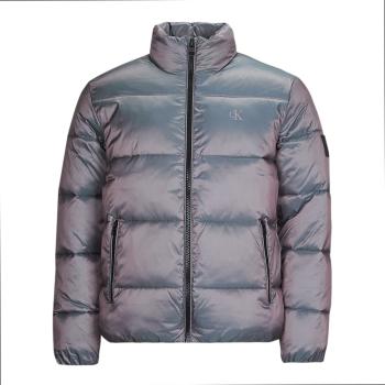 Calvin Klein Jeans  TT RIPSTOP PUFFER JACKET  Bundy Šedá