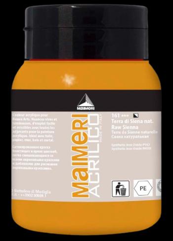 MAIMERI ACRILICO - Akrylové farby 161 - raw sienna, 0,5 L