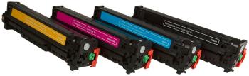 MultiPack HP CE410X, CE411A, CE412A, CE413A - kompatibilný toner HP CE410X, CE411A, CE412A, CE413A, čierny + farebný, 4000/3x2600