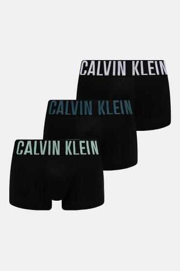 Boxerky Calvin Klein Underwear 3-pak pánske, čierna farba, 000NB3611A