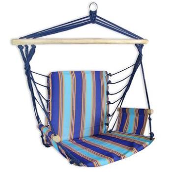 Hojdacie kreslo Sedco relax 103 × 56 cm modré (31014MOOR)
