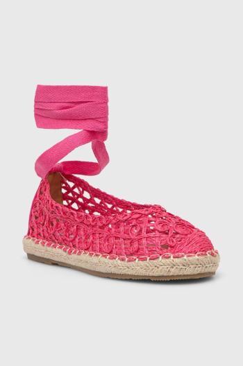 Espadrilky Answear.LAB ružová farba
