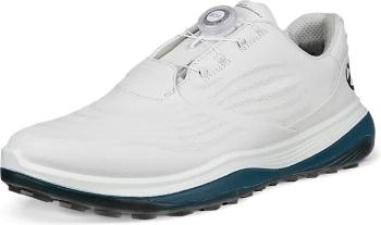 Ecco LT1 BOA White/Petrol 40 Pánske golfové topánky