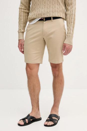 Šortky Tommy Hilfiger béžová farba, MW0MW39706