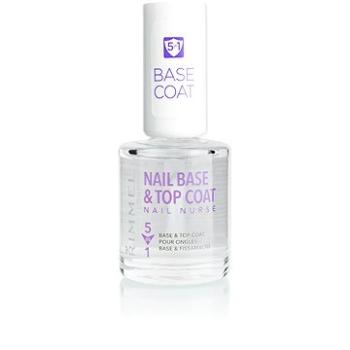 RIMMEL LONDON Nail Base & Top Coat 5in1 12 ml (3607342651982)