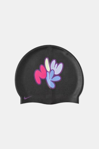 Plavecká čiapka Nike čierna farba, NESSF123