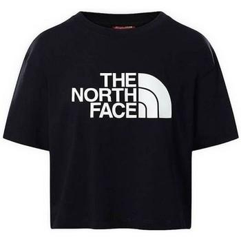 The North Face  W CROPPED EASY TEE  Tričká a polokošele Čierna