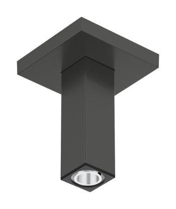 Sprchové rameno Hansgrohe kartáčovaný čierny chróm 24338340