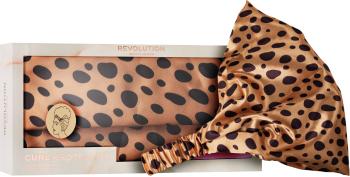 Revolution Haircare Kozmetická čelenka Satin Animal Print ( Curl Protector)