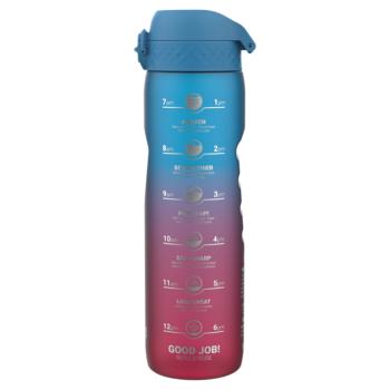 ion8 Leak Proof fľaša motivator blue & pink 1000 ml