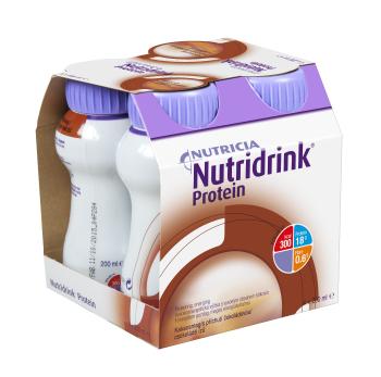 Nutridrink Protein s příchutí čokoládovou 4x200 ml