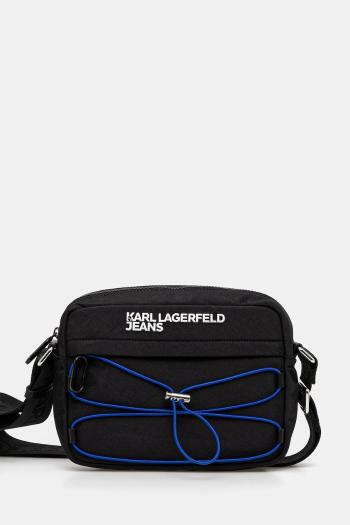 Malá taška Karl Lagerfeld Jeans čierna farba, A2M30116