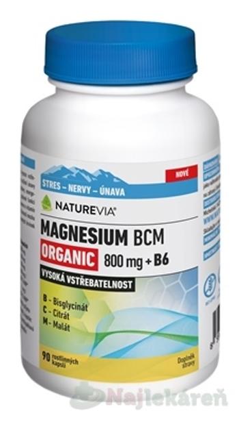NATUREVIA MAGNESIUM BCM ORGANIC + B6 90x800mg