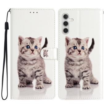 ART Peňaženkový kryt pre Samsung Galaxy A05s LITTLE CAT