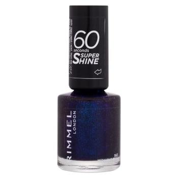 RIMMEL LONDON 60 Seconds Lak na nechty 563 Midnight Rush 8 ml