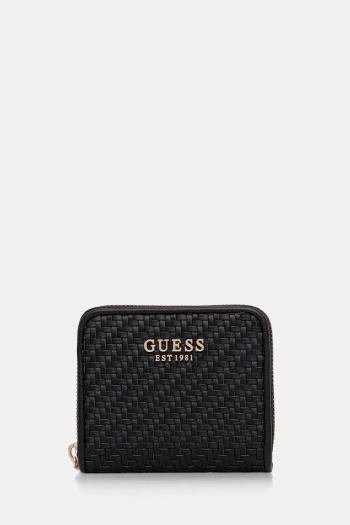 Peňaženka Guess MIREMA dámska, čierna farba, SWWG96 31137