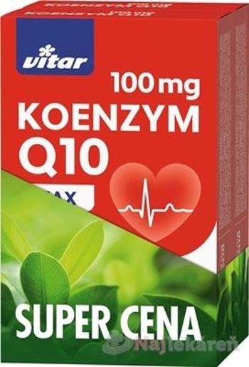 VITAR KOENZYM Q10 MAX 100 mg DUOPACK 2x60 ks